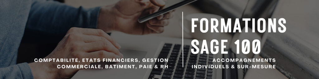 Découvrez notre catalogue complet de formations Sage 100. Améliorez vos compétences en gestion comptable et financière avec nos modules spécialisés adaptés à tous les niveaux. Cliquez ici pour en savoir plus