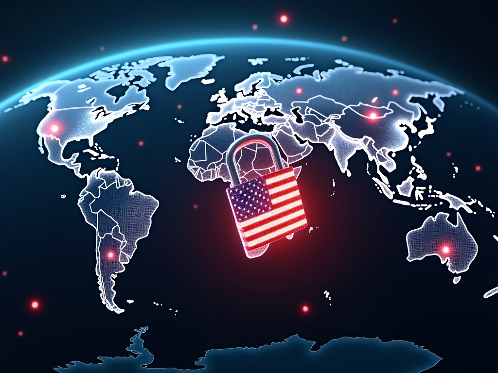 Illustration des angles morts et des impacts économiques de la suspension des envois de colis vers les États-Unis en 2025.
